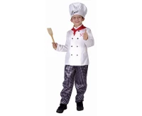 Role play-set for kids The Chef (shirt, pants, hat, scarf), size 110/120 cm
